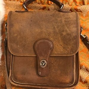 Vintage Hillard and Hanson travel tote